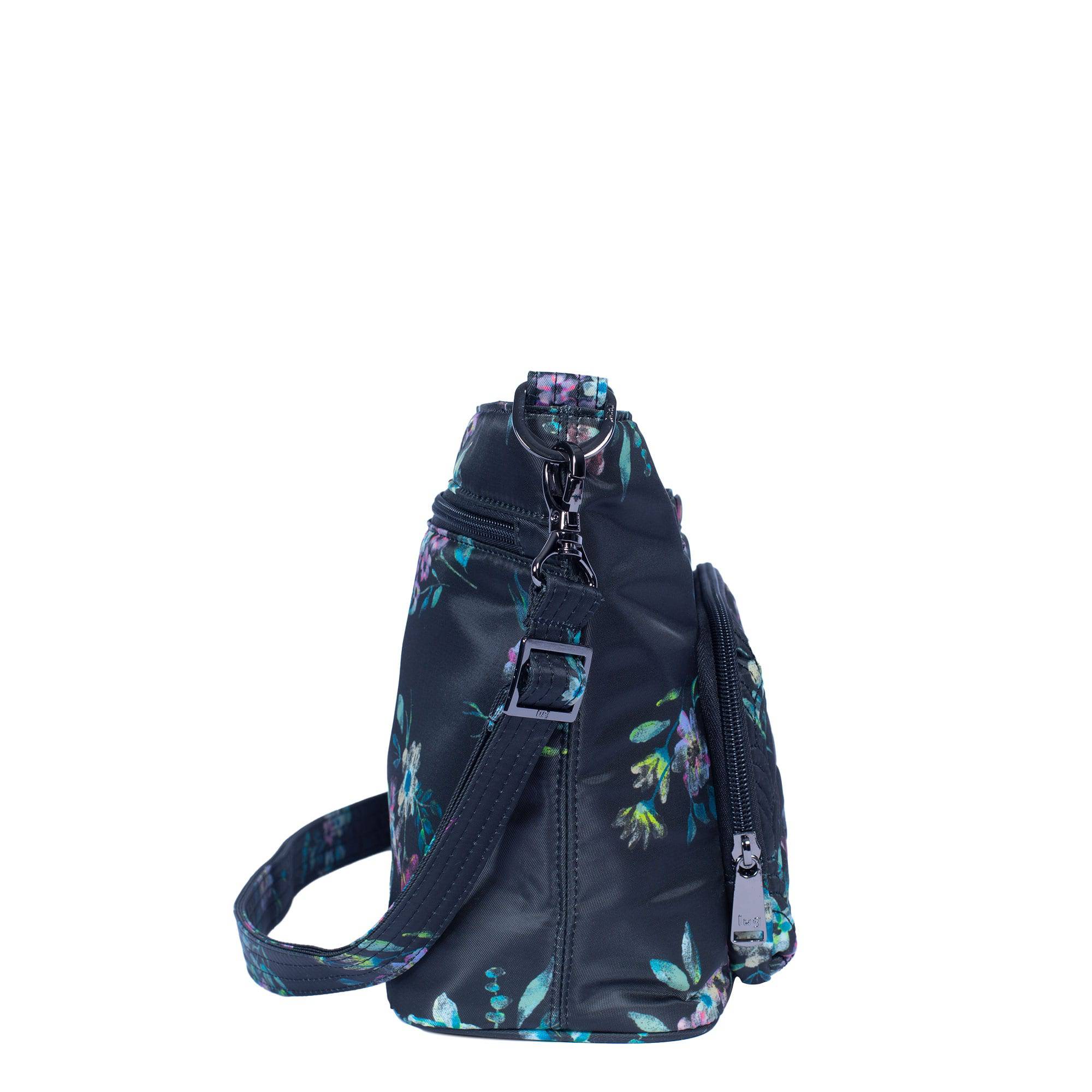 Samba XL Convertible Crossbody Bag - BOUQUET BLACK - SambaXL_BouquetBlack_03